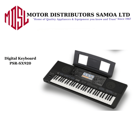 Yamaha Music Digital Keyboard PSR-SX920 (with L-7B Stand & PA300 Adapter) "PICKUP FROM MOTOR DISTRIBUTORS Fugalei Street, Savalalo at Mcdonalds Building"