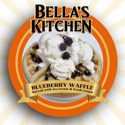 Blueberry Waffle "PICKUP FROM BELLAS KITCHEN, TAUESE, APIA"