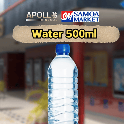 Water 500mls Drink - "DRINK FROM APOLLO CINEMAS"