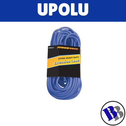 Pacific Extension Cord Heavy Duty - "PICK UP AT BLUEBIRD LUMBER HARDWARE UPOLU ONLY"