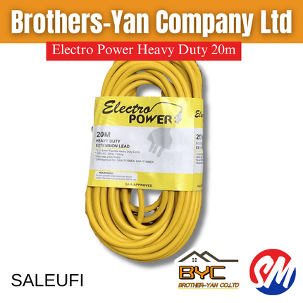 Electro Power Heavy Duty 20m - "PICKUP AT BROTHERS YAN UPOLU"