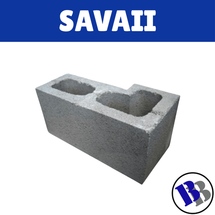 Concrete Block Corner 200mm (8) - "PICKUP FROM BLUEBIRD LUMBER & HARDWARE SAVAII ONLY"