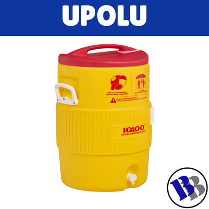 Igloo Cooler 10 Gallon (37.9L) Industial - "PICK UP AT BLUEBIRD LUMBER HARDWARE UPOLU ONLY"