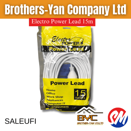 Electro Power Lead 15m - "PICKUP AT BROTHERS YAN UPOLU"
