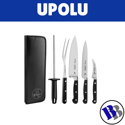 Tramontina Knife Set 6pcs - "PICK UP AT BLUEBIRD LUMBER HARDWARE UPOLU ONLY"