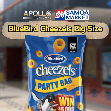 BlueBird Cheezels Big Size - "SNACK FROM APOLLO CINEMAS"