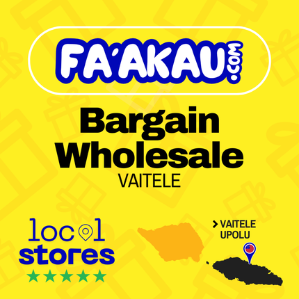 Bargain Wholesale - Vaitele > UPOLU (Not Redeemable for Cash)
