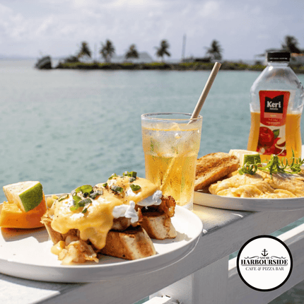 Eggs Benedict "PICK UP AT SAVAII HARBOURSIDE CAFE & PIZZA BAR ONLY"