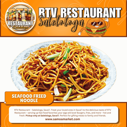 Seafood Fried Noodle "PICKUP FROM RTV SALELOLOGA"