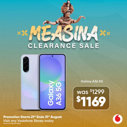 Samsung Galaxy A36 5G "PICK UP FROM VODAFONE SAMOA"