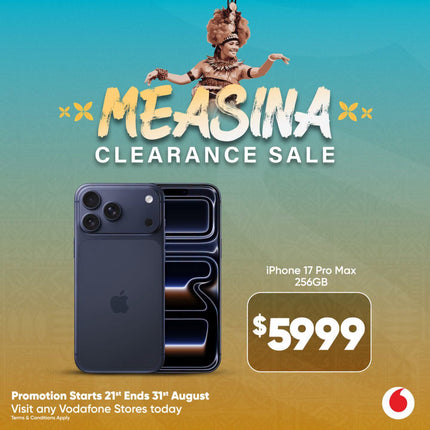 Iphone 17 Pro Max 256GB "PICK UP FROM VODAFONE SAMOA"