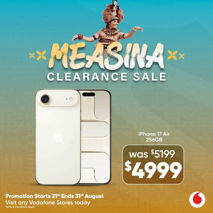 Iphone 17 Air 256GB "PICK UP FROM VODAFONE SAMOA"