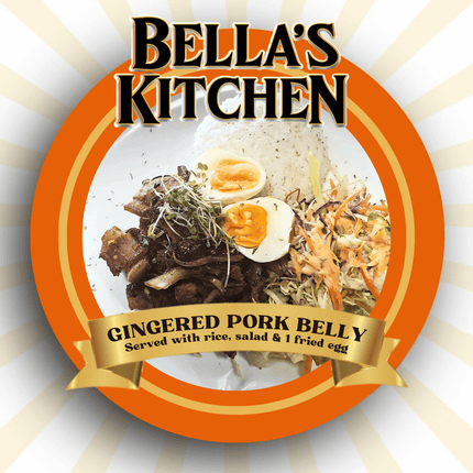 Gingered Pork Belly "PICKUP FROM BELLAS KITCHEN, TAUESE, APIA"