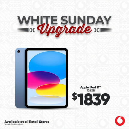 Apple 11" Ipad 128GB "PICK UP FROM VODAFONE SAMOA"