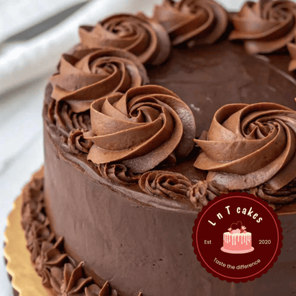 Chocolate Cake (Medium) "PICKUP FROM LNT CAKES - 24 hrs Notice before Pickup"
