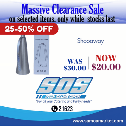 Shooaway "Pick Up From S.O.S LTD, Togafuafua"