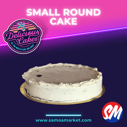 Small Round Cake "PICK UP FROM DELICIOUS CAKES, LEPEA"