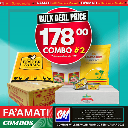 FA'AMATI COMBO #2 "PICKUP FROM AH LIKI WHOLESALE"