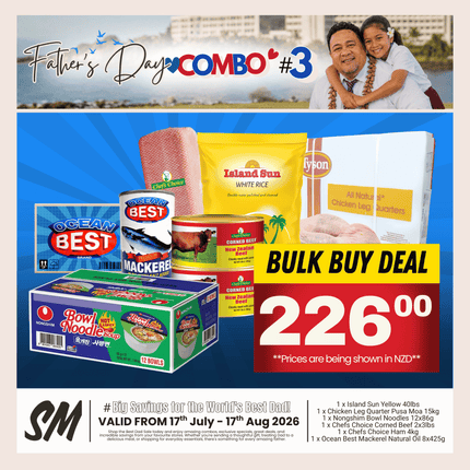 Father's Day COMBO #3 "PICKUP FROM AH LIKI WHOLESALE"