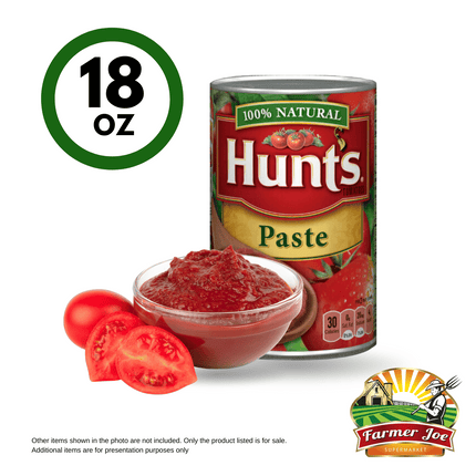 Hunts Tomato Paste 18oz "PICKUP FROM FARMER JOE SUPERMARKET VAITELE ONLY"