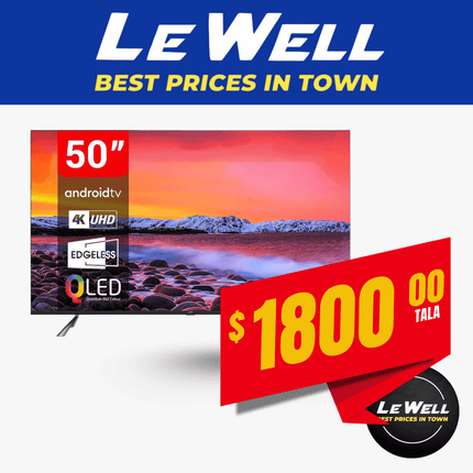 JVC 50" Smart TV (PICK UP FROM LE WELL COMPANY SAVALALO ONLY)