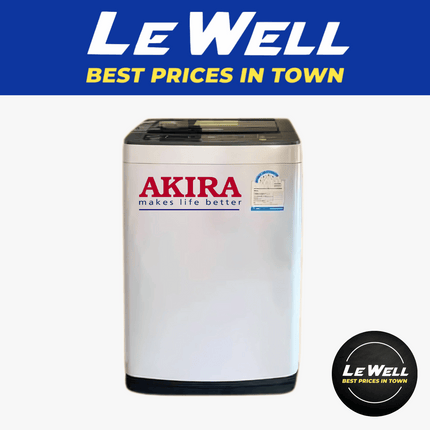 Akira Washer Auto 8kg (PICK UP FROM LE WELL COMPANY SAVALALO ONLY)