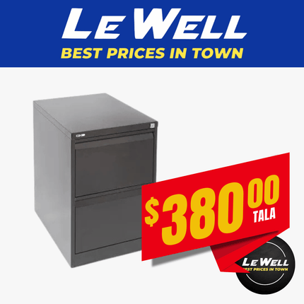 Metal 2 Drawer Filing Cabinet (PICK UP FROM LE WELL COMPANY SAVALALO ONLY