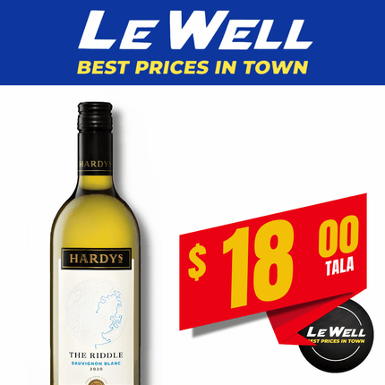 RIDDLE CHARDONNAY (PICK UP FROM LE WELL COMPANY SAVALALO ONLY)