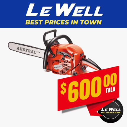 Austral Chainsaw 49.3CC (PICK UP FROM LE WELL COMPANY SAVALALO ONLY)