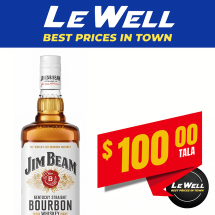 JIM BEAM 1LTR (PICK UP FROM LE WELL COMPANY SAVALALO ONLY)
