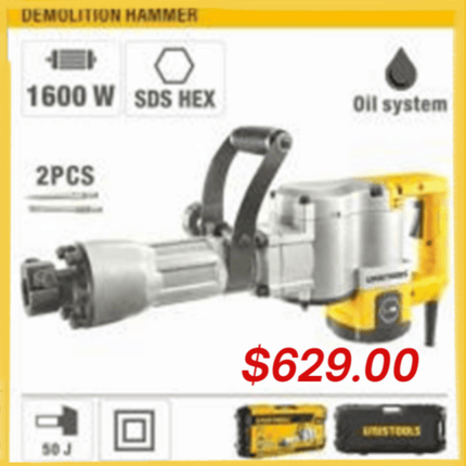Demolition Hammer 1600W "PICK UP FROM LOTOPA TOOLS SAVALALO"