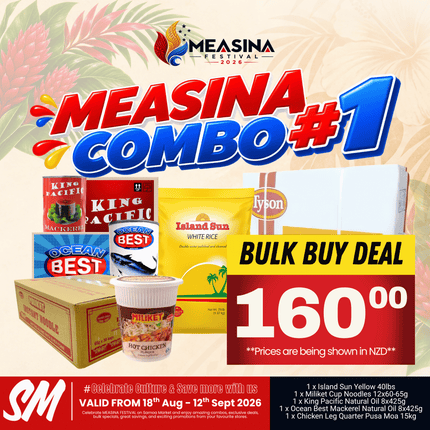 MEASINA COMBO #1 "PICKUP FROM AH LIKI WHOLESALE"
