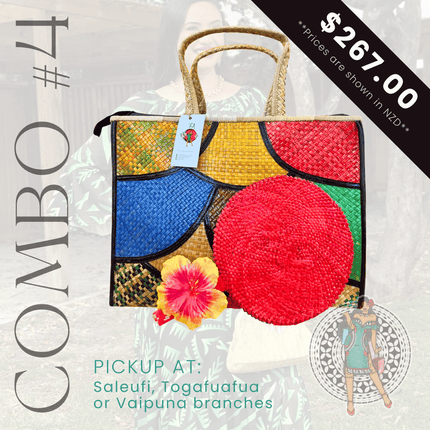 TIA'S Combo #4 "PICK UP FROM TIA'S AT TOGAFUAFUA, SALEUFI or VAIPUNA"