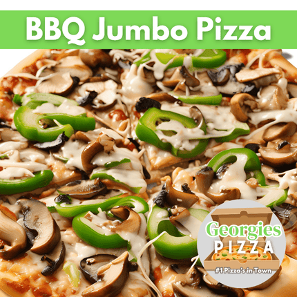 BBQ Jumbo Pizza “PICKUP FROM GEORGIES PIZZA TAUFUSI” - Samoamarket.com
