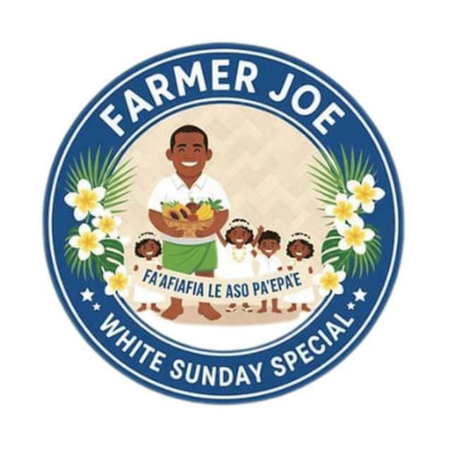 White Sunday Specials at Farmer Joe Supermarket VAITELE!