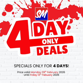 4 DAY ONLY Deals!