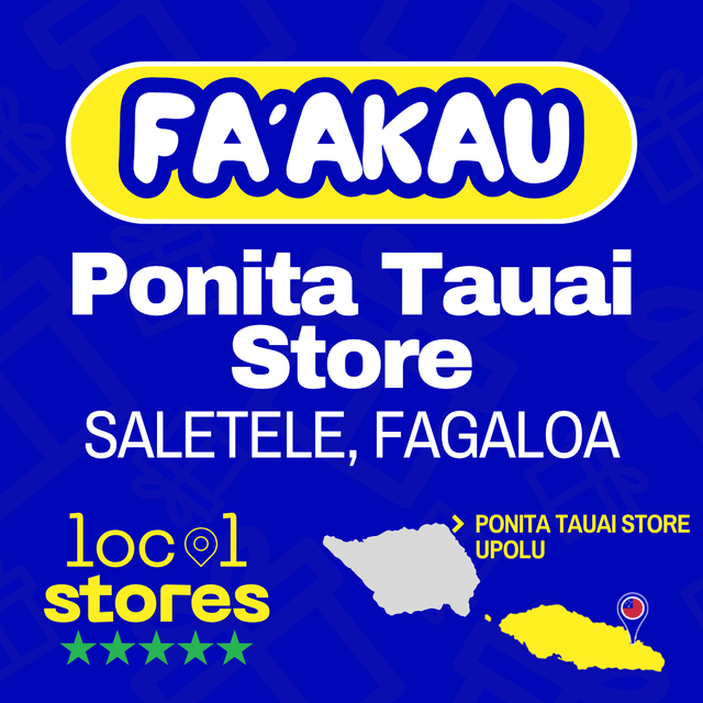 Ponita Tauai Store - SALETELE FAGALOA > UPOLU