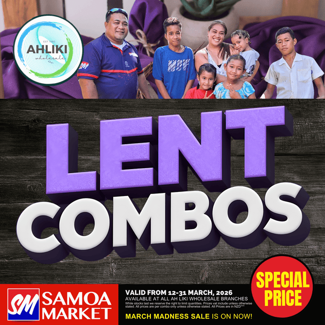 LENT COMBOS 2026