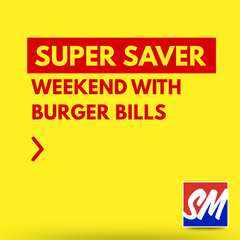 Collection image for: SUPER SAVER WEEKEND with Burger Bill's Restaurant!