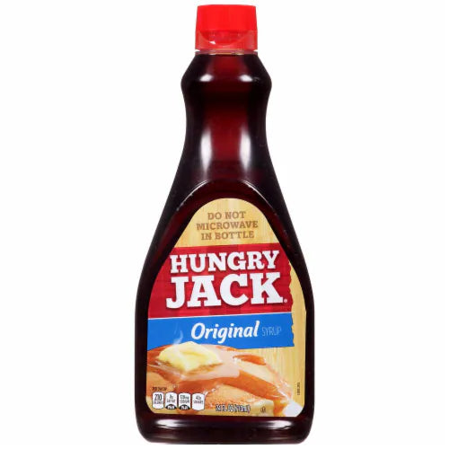 Hungry JACK Syrup 24oz "PICKUP FROM FARMER JOE SUPERMARKET UPOLU VAITELE ONLY"