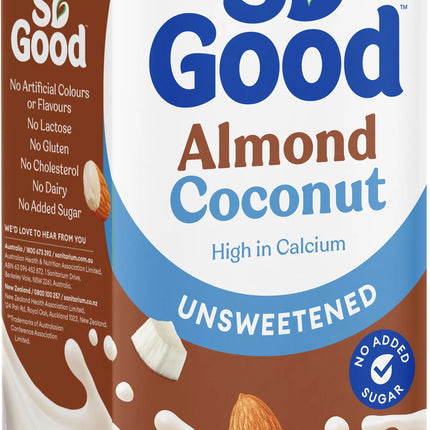 So Good - Almond Coconut 1Ltr "PICKUP FROM FARMER JOE SUPERMARKET UPOLU VAITELE ONLY"