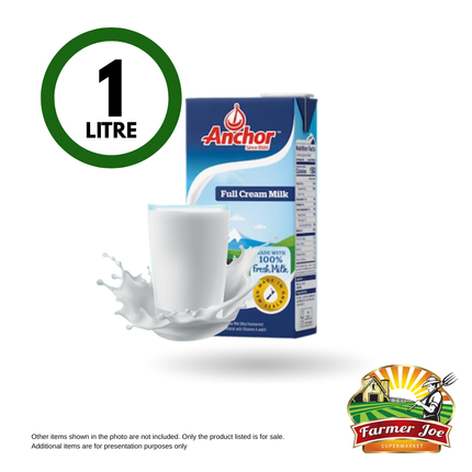 Anchor Milk 1L Full Cream "PICKUP FROM FARMER JOE SUPERMARKET VAITELE ONLY"