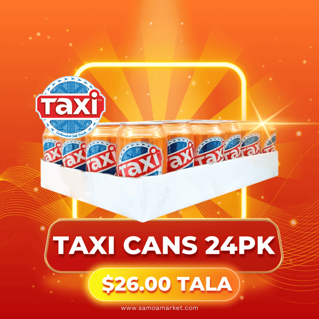 Taxi Cans Assorted Apa Igu 24 x 330mls "PICKUP FROM AH LIKI WHOLESALE"