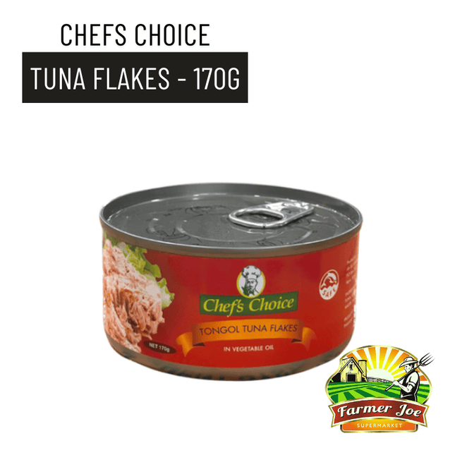 Chefs Choice Tuna Flakes 170g "PICKUP FROM FARMER JOE SUPERMARKET UPOLU ONLY"