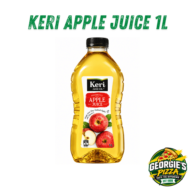 Keri Apple Juice 1L “PICKUP FROM GEORGIES PIZZA TAUFUSI, UPOLU”