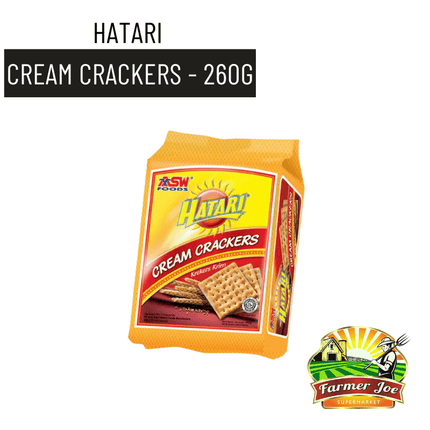 Hatari Cream Crackers 260g "PICKUP FROM FARMER JOE SUPERMARKET UPOLU ONLY"