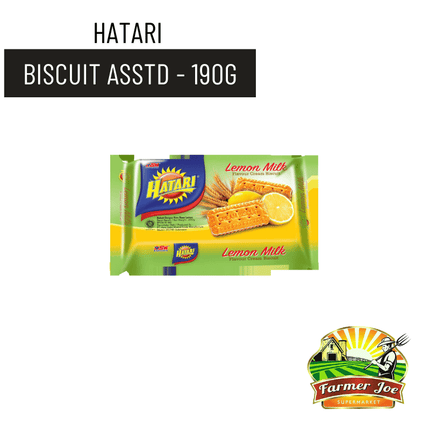 Hatari Cream Biscuit Assorted 190g "PICKUP FROM FARMER JOE SUPERMARKET UPOLU ONLY"