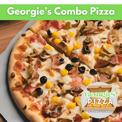 Georgie's Combo Pizza “PICKUP FROM GEORGIES PIZZA TAUFUSI”