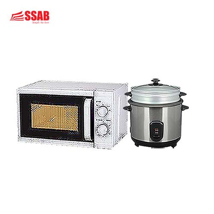 COOLEX 20L MICROWAVE GEVI RICE COOKER 1.5L