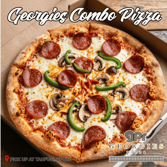 Georgie's Combo Pizza “PICKUP FROM GEORGIES PIZZA TAUFUSI, UPOLU”